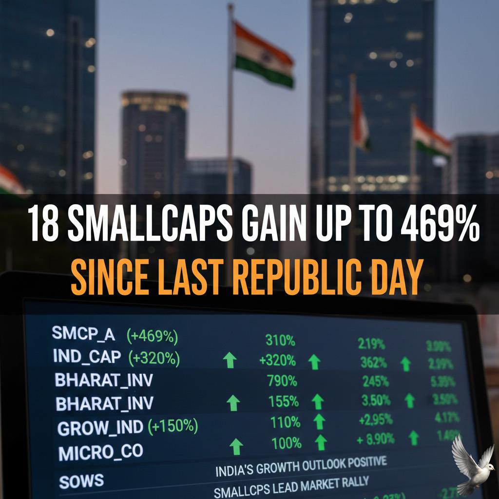 18 Smallcaps Gain Up to 469% Since Last Republic Day