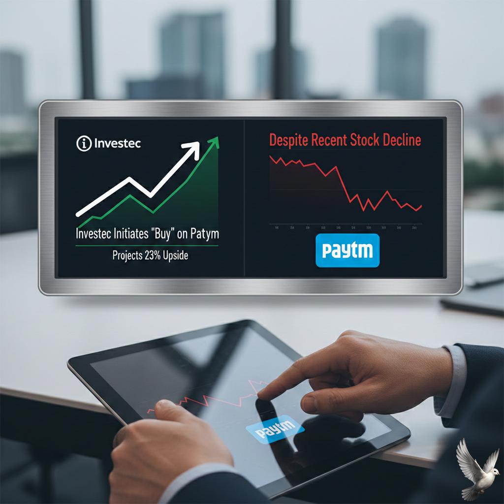 Investec Initiates 'Buy' on Paytm, Projects 23% Upside Despite Recent Stock Decline