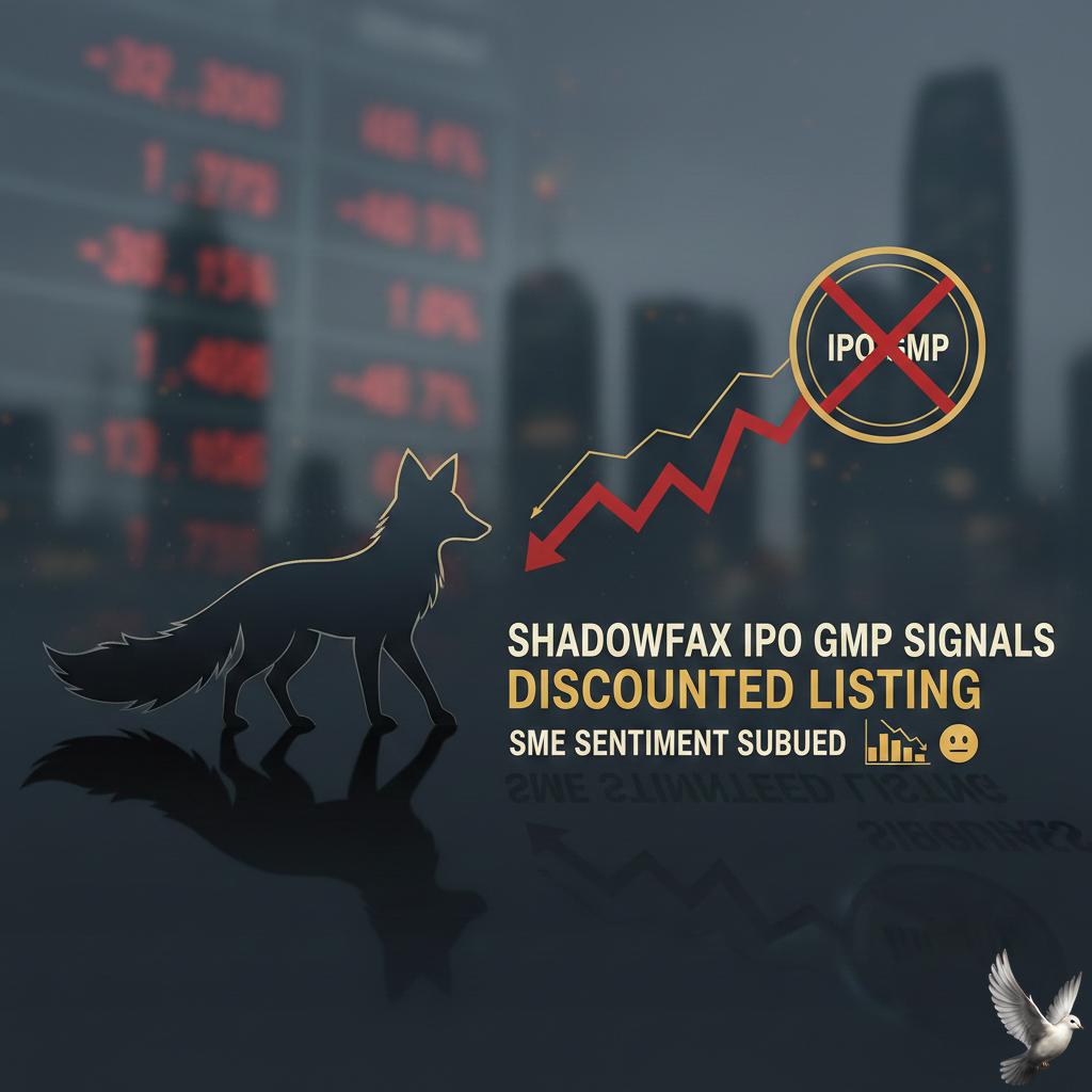Shadowfax IPO GMP Signals Discounted Listing; SME Sentiment Subdued