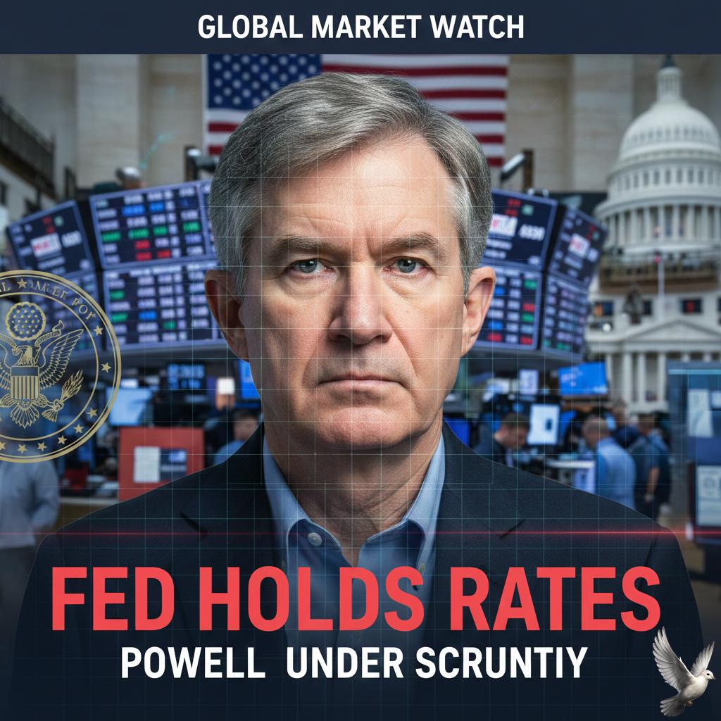 Federal Reserve Holds Rates Amidst Political Scrutiny of Chair Powell