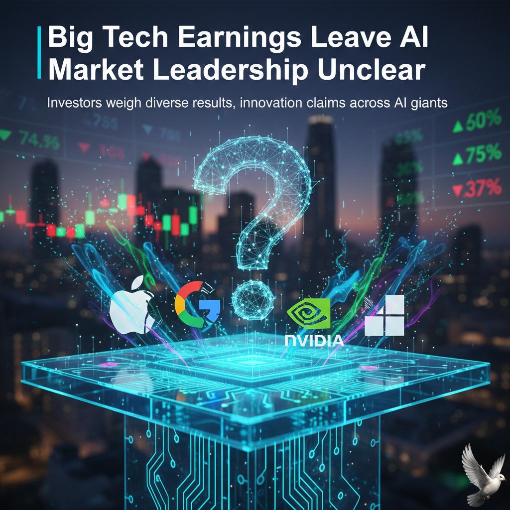 Big Tech Earnings Leave AI Market Leadership Unclear