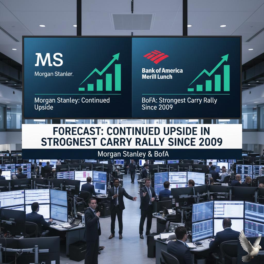 Morgan Stanley, BofA Forecast Continued Upside in Strongest Carry Rally Since 2009