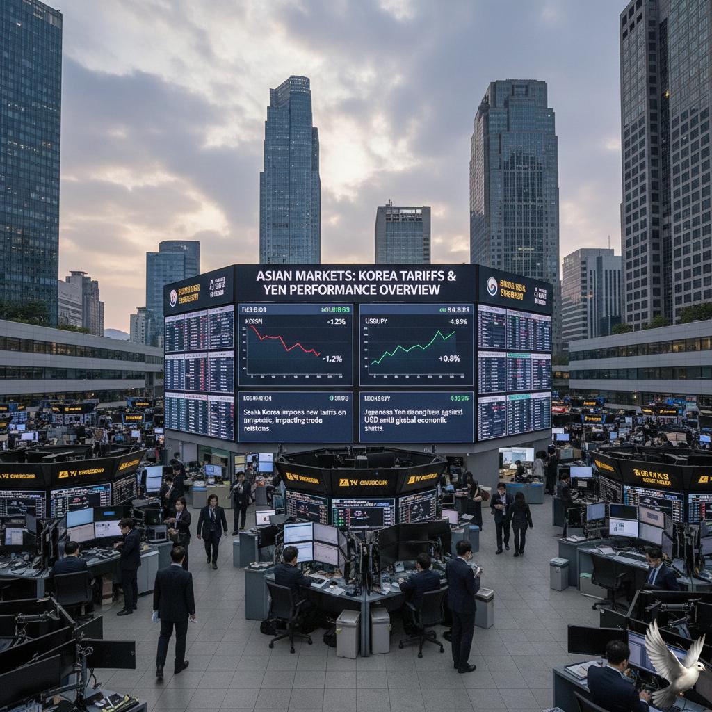 Asian Markets, Korea Tariffs, and Yen Performance Overview
