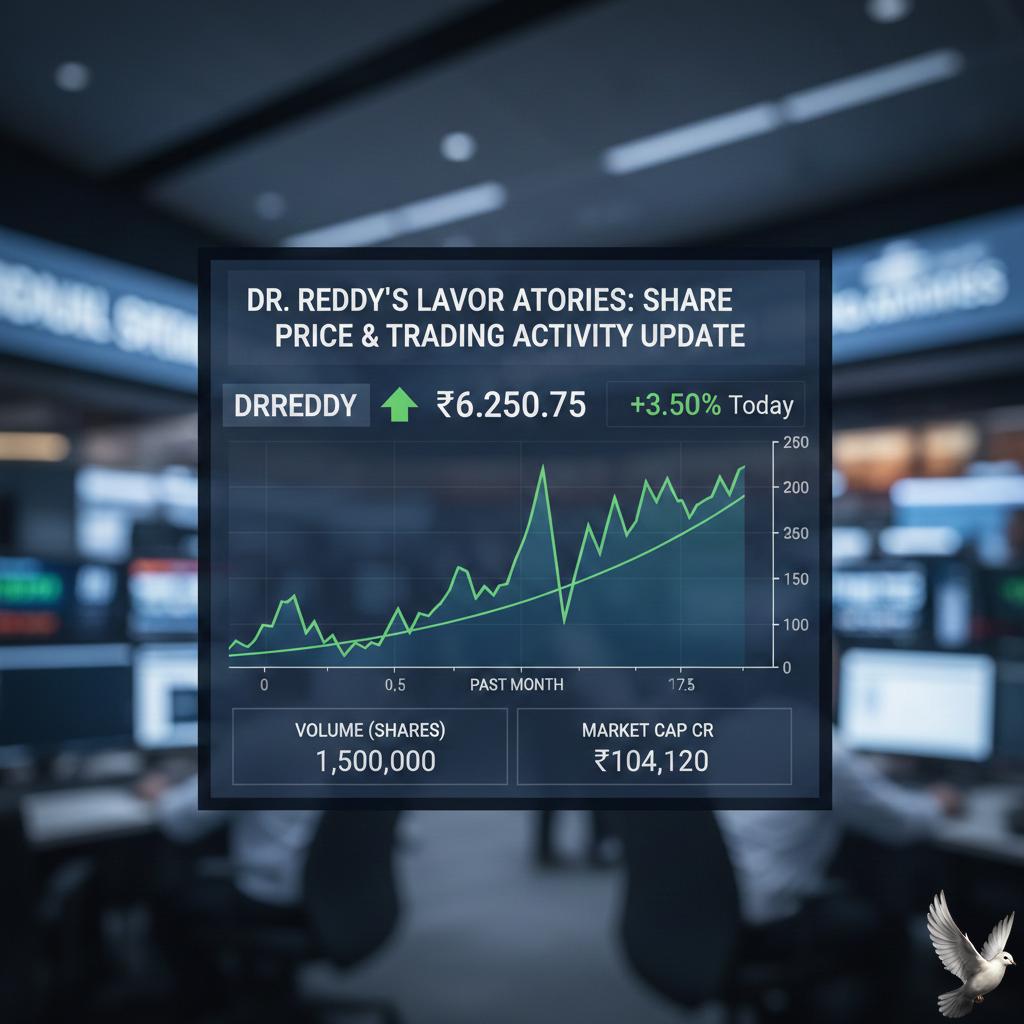 Dr. Reddy's Laboratories Share Price and Trading Activity Update