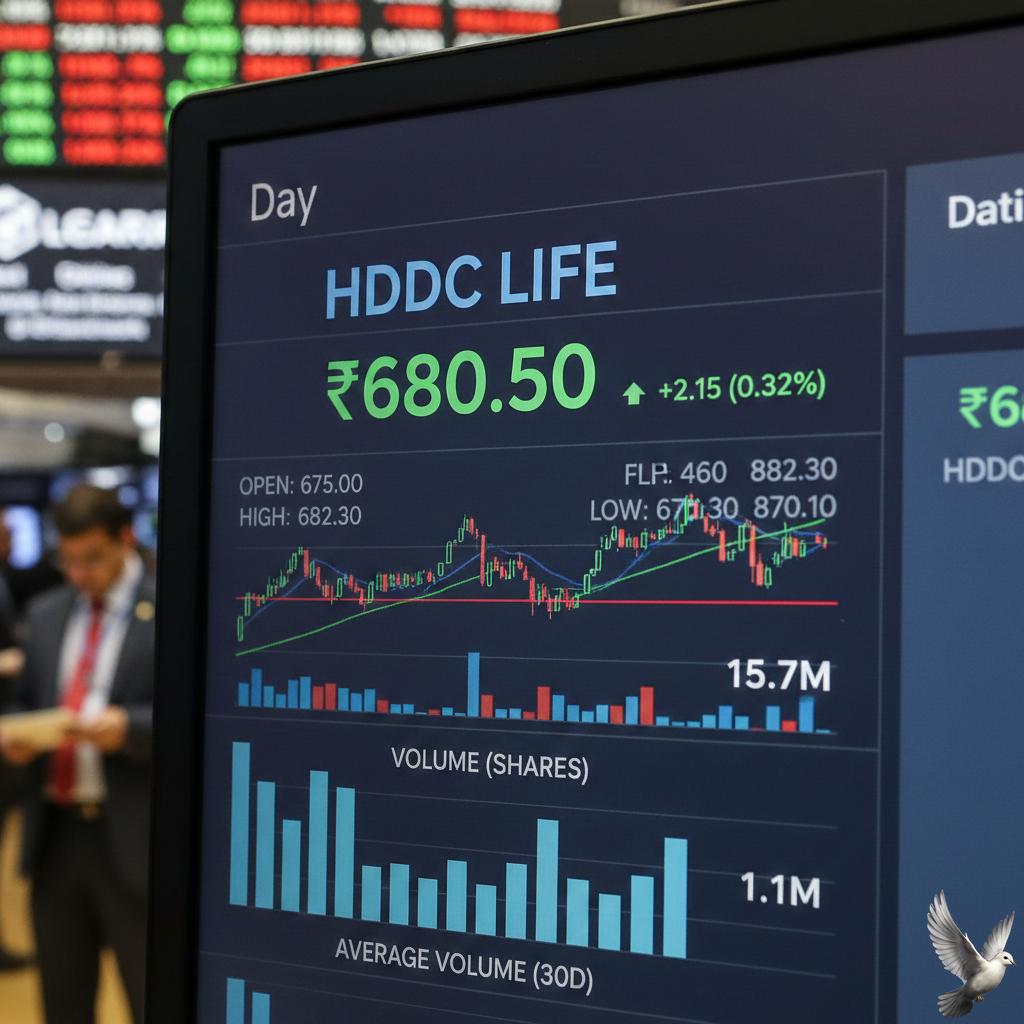 HDFC Life Share Price and Volume Metrics