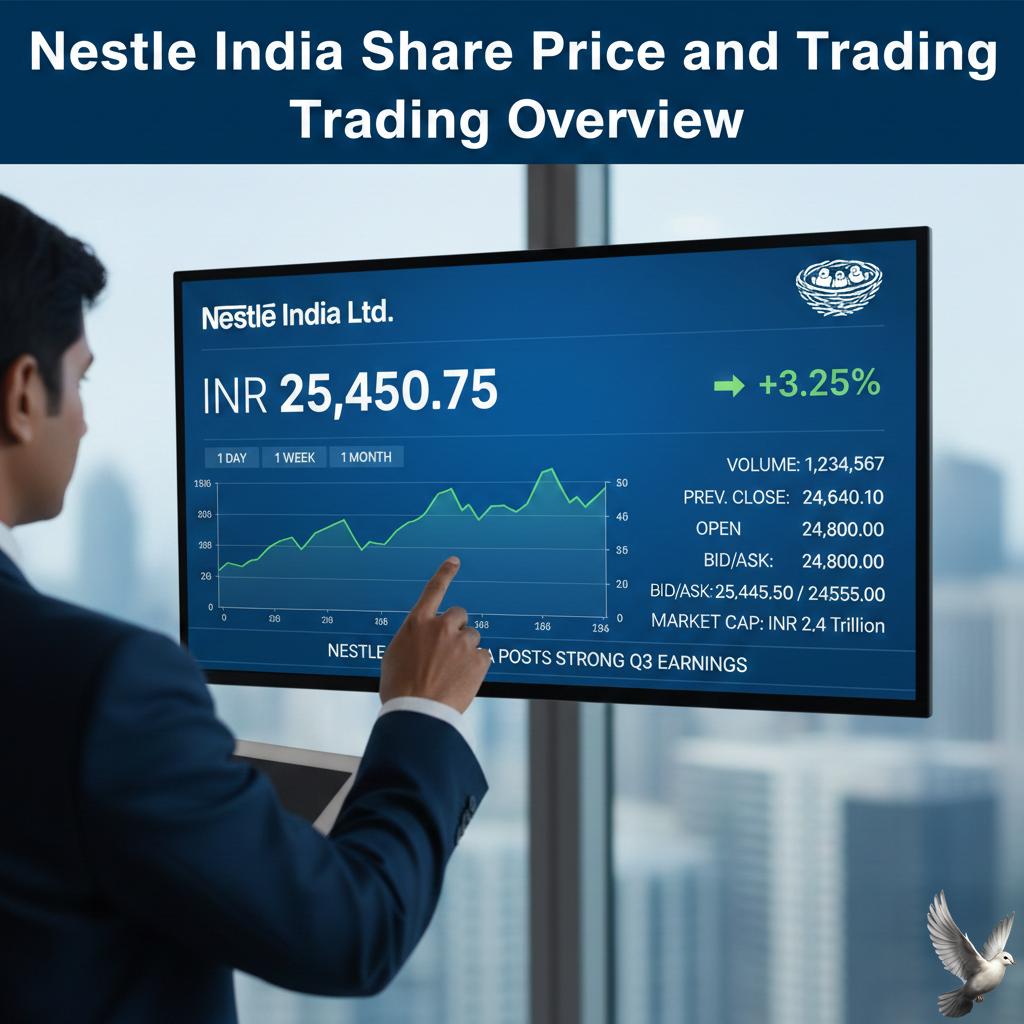 Nestle India Share Price and Trading Overview