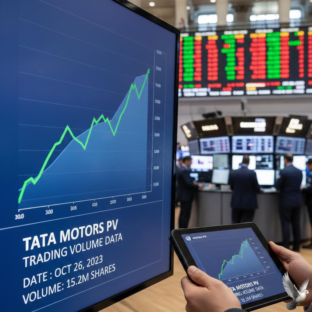 Tata Motors PV Trading Volume Data