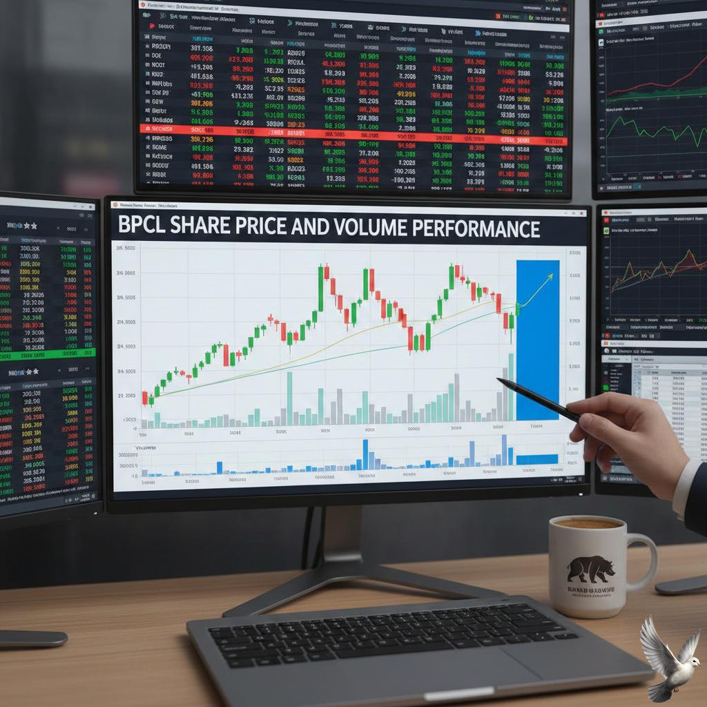 BPCL Share Price and Volume Performance
