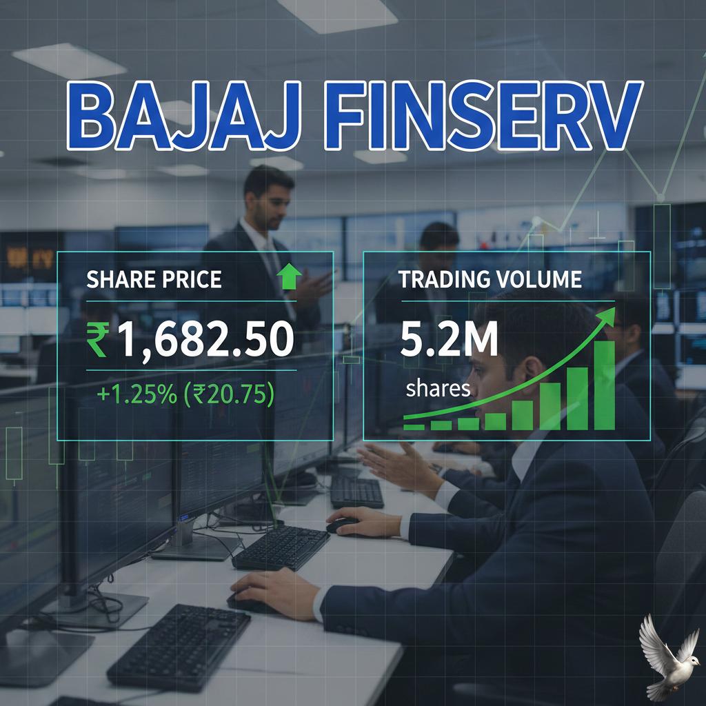 Bajaj Finserv Share Price and Trading Volume Updates