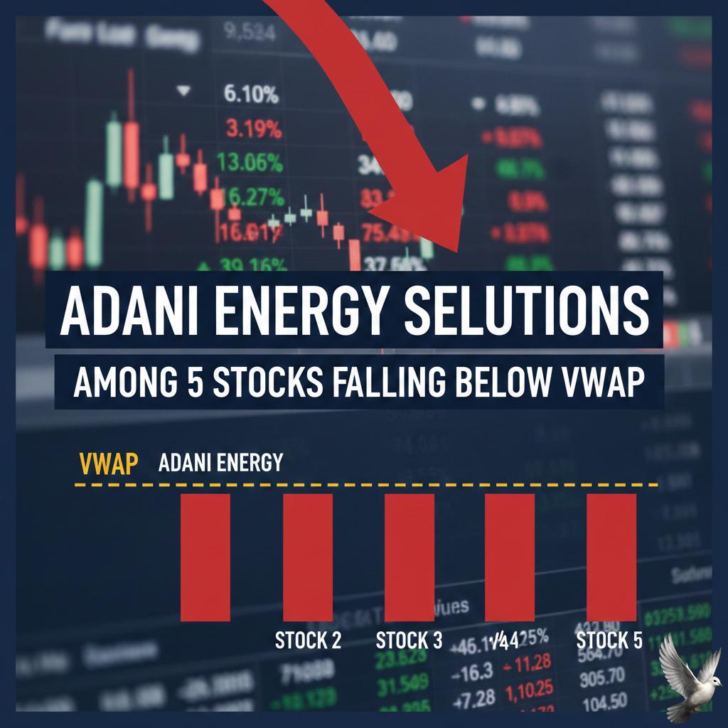 Adani Energy Solutions Among 5 Stocks Falling Below VWAP