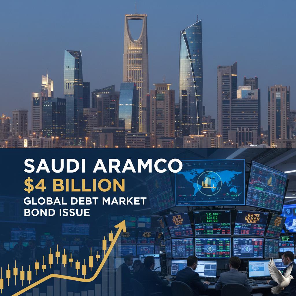 Saudi Aramco $\$4$ Billion Global Debt Market Bond Issue