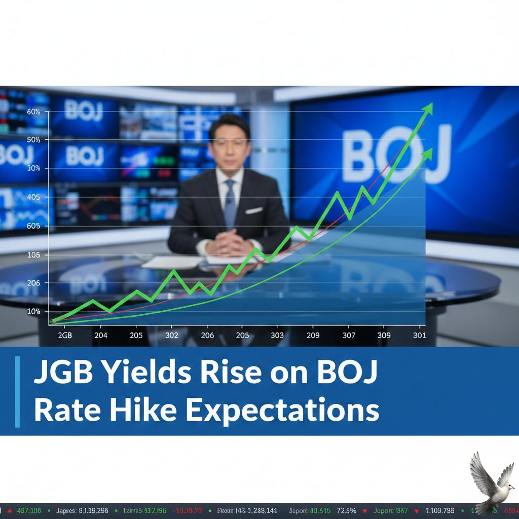 JGB Yields Rise on BOJ Rate Hike Expectations