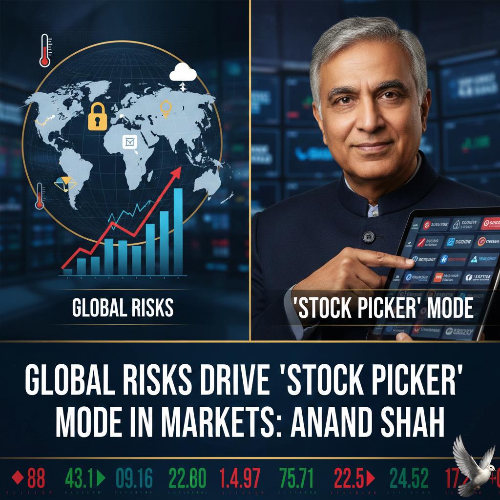 Global Risks Drive 'Stock Picker' Mode in Markets: Anand Shah