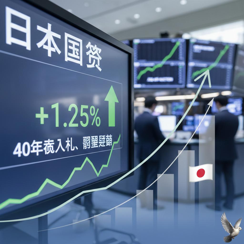 Japanese Bonds Rally on Resilient 40-Year Auction Demand