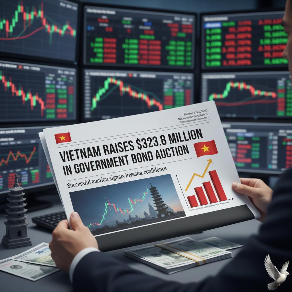 Vietnam Raises $323.8 Million in Government Bond Auction