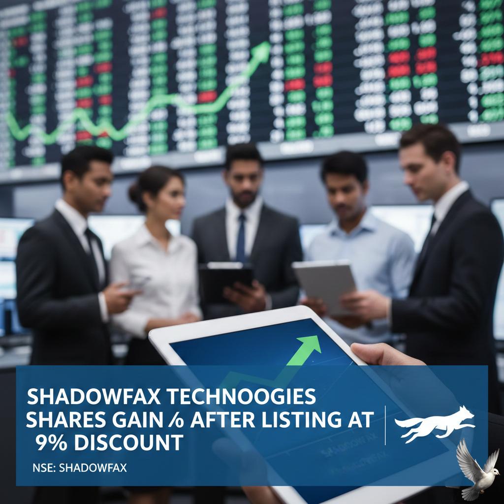 Shadowfax Technologies Shares Gain 6% After Listing at 9% Discount