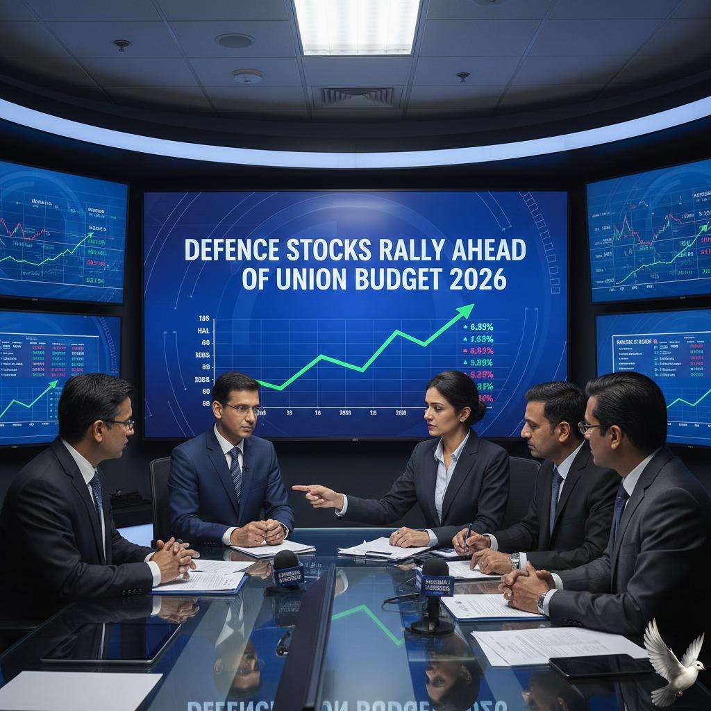 Defence Stocks Rally Ahead of Union Budget 2026