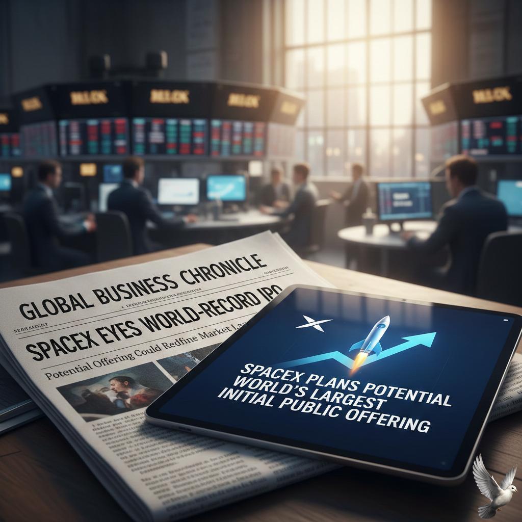 SpaceX Plans Potential World's Largest Initial Public Offering