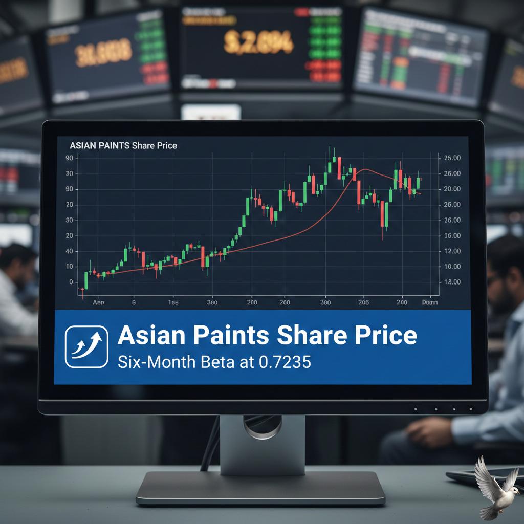 Asian Paints Share Price: Six-Month Beta at 0.7235