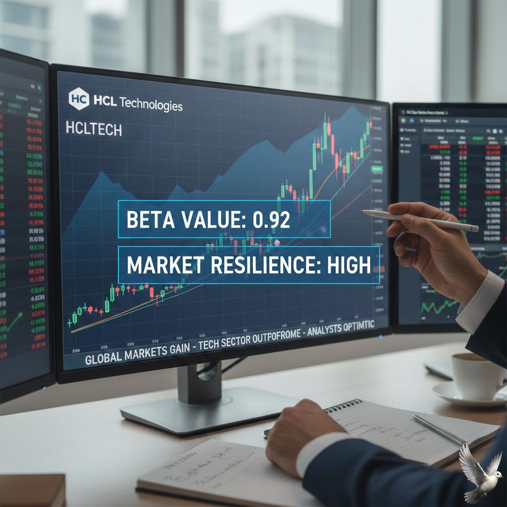 HCL Tech Share Price: Beta Value and Market Resilience