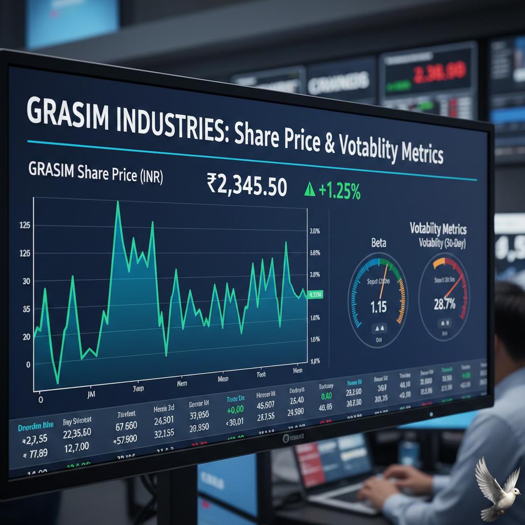 Grasim Industries Share Price and Volatility Metrics