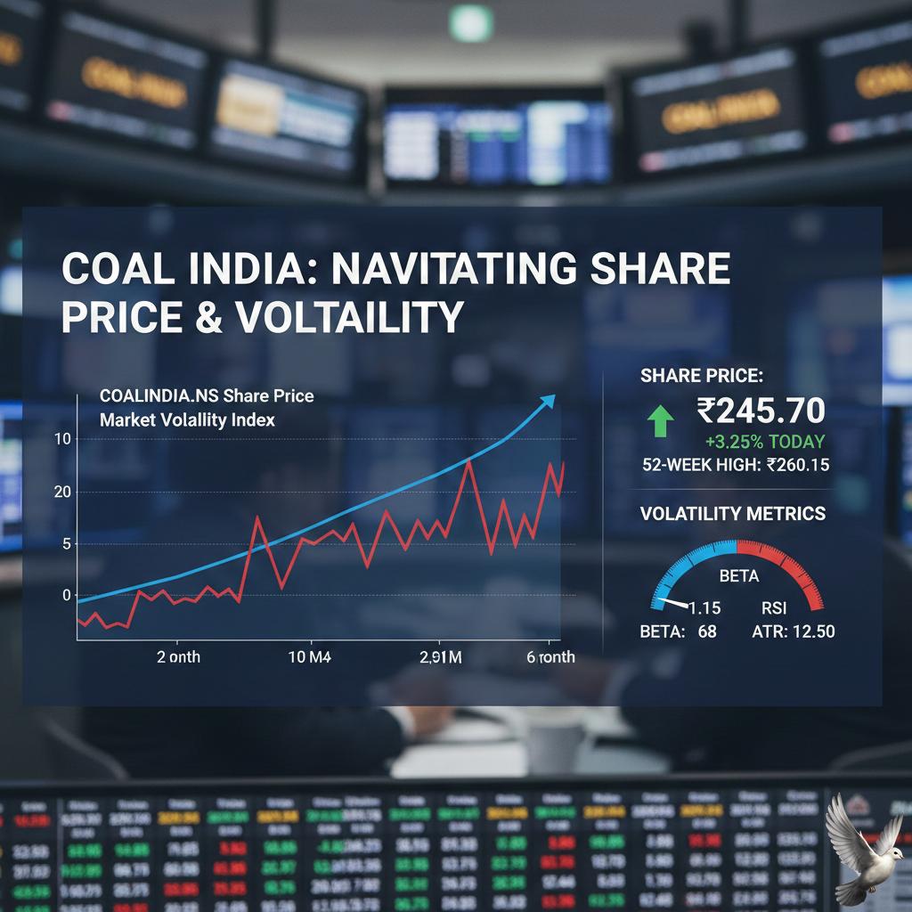 Coal India Share Price and Market Volatility Metrics