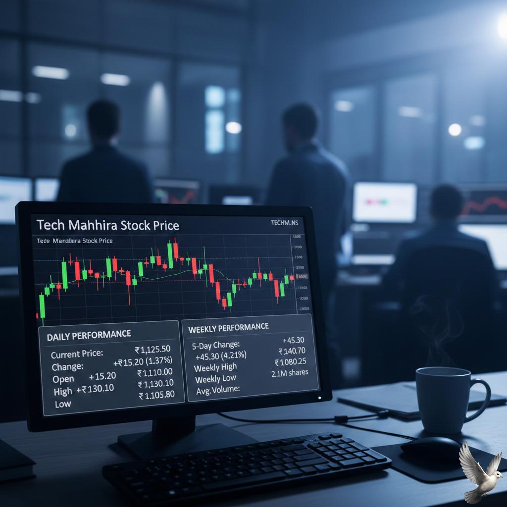 Tech Mahindra Stock Price: Daily and Weekly Performance Metrics