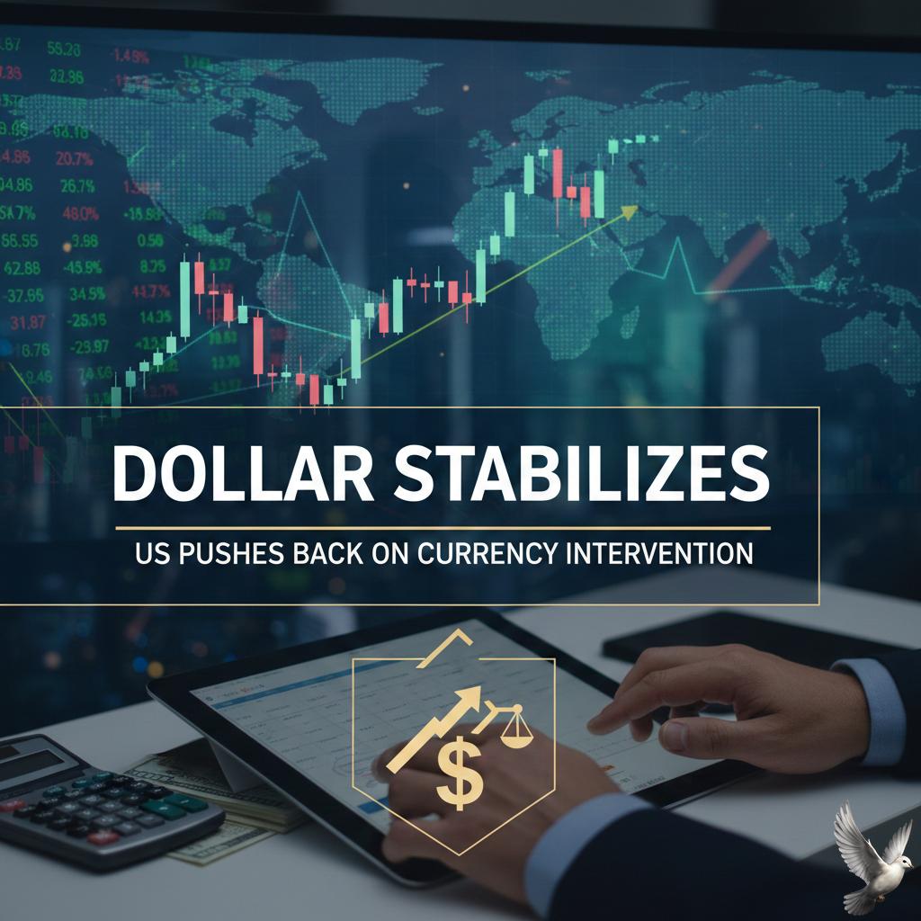 Dollar Stabilizes as US Pushes Back on Currency Intervention