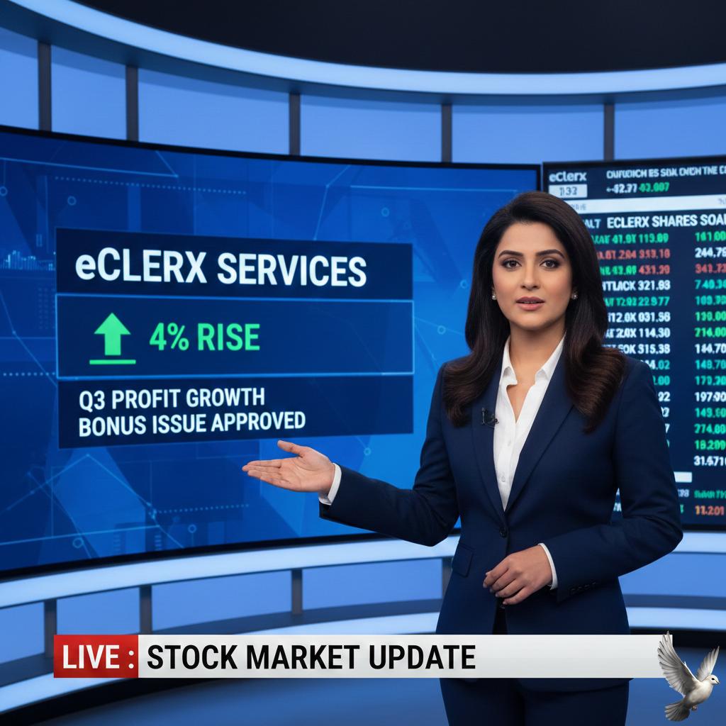 eClerx Services Rises 4% Following Q3 Profit Growth and Bonus Issue Approval