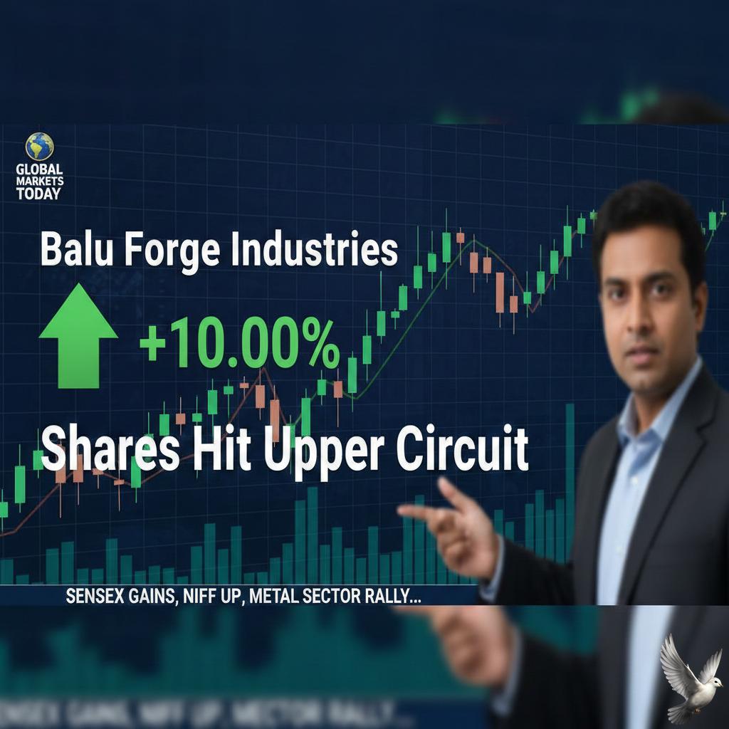 Balu Forge Industries Shares Hit 10% Upper Circuit