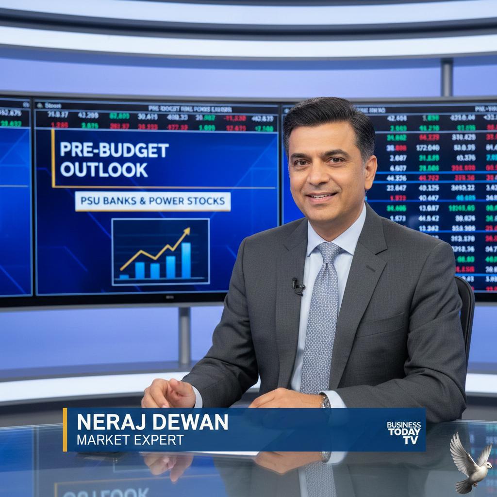 Neeraj Dewan Shares Pre-Budget Outlook for PSU Banks and Power Stocks