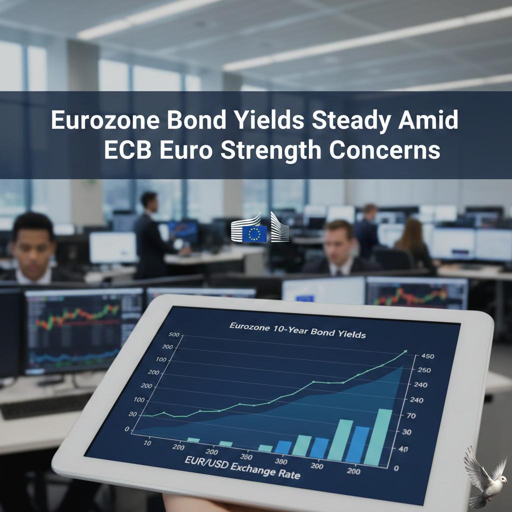 Eurozone Bond Yields Steady Amid ECB Euro Strength Concerns