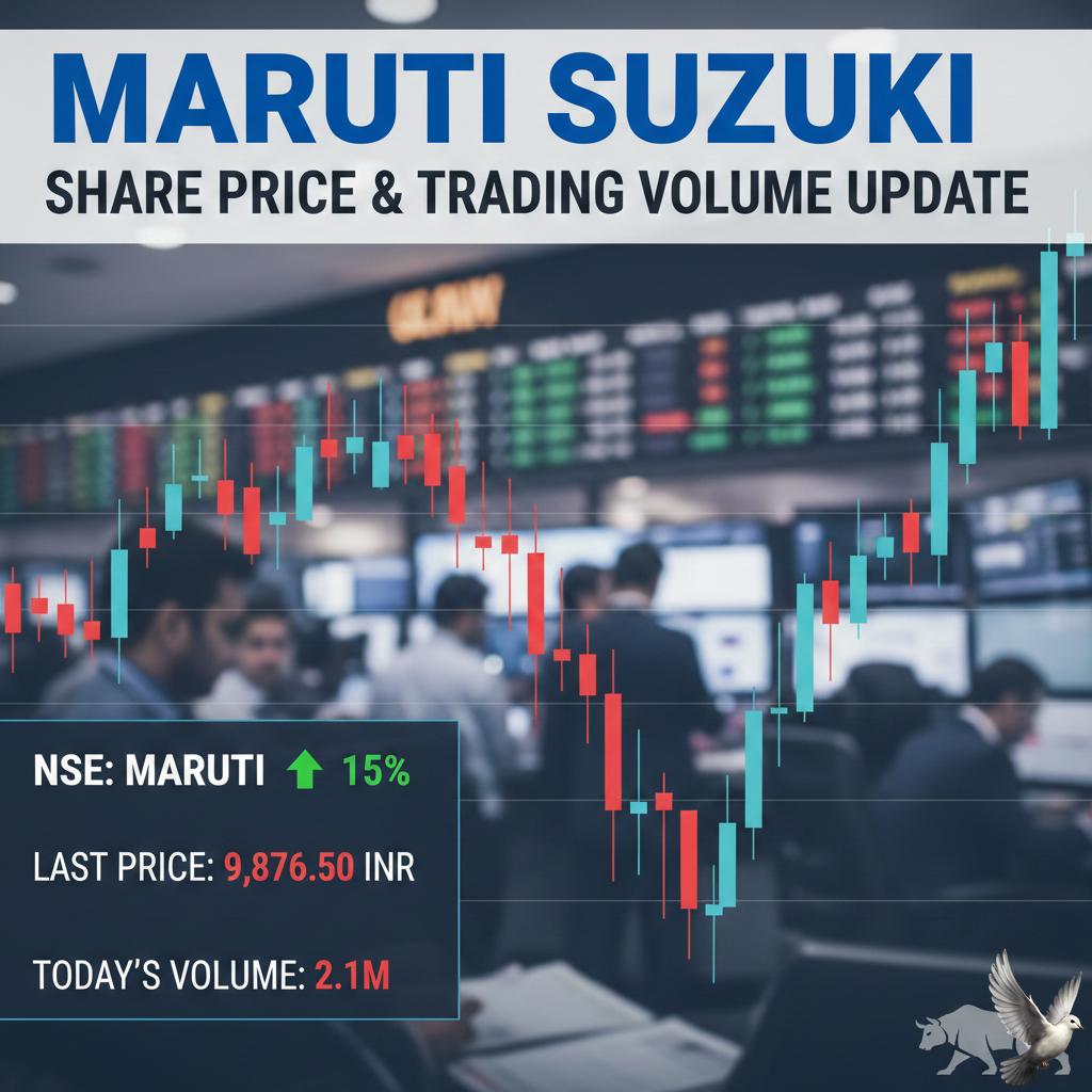Maruti Suzuki Share Price and Trading Volume Update