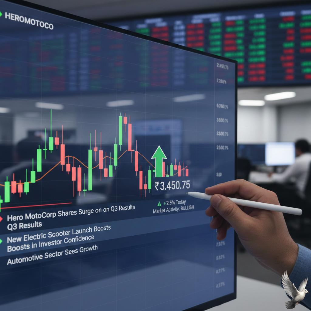 Hero MotoCorp Share Price and Market Activity