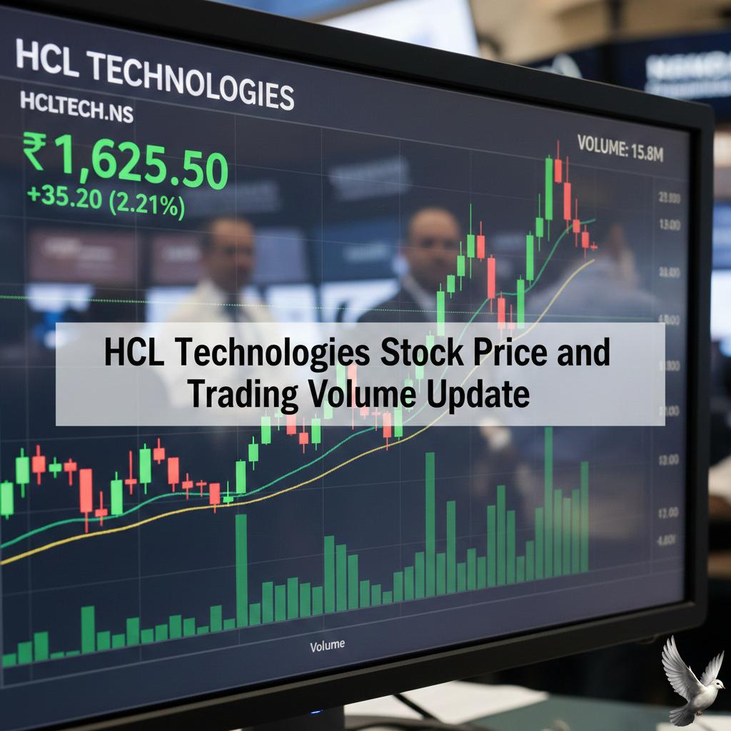 HCL Technologies Stock Price and Trading Volume Update