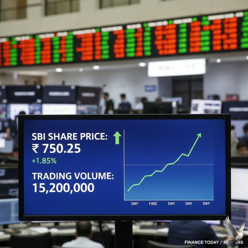 SBI Share Price and Trading Volume Update