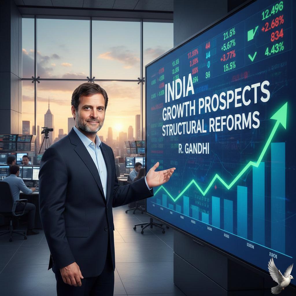 R Gandhi Sees Strong India Growth Prospects Amid Structural Reforms