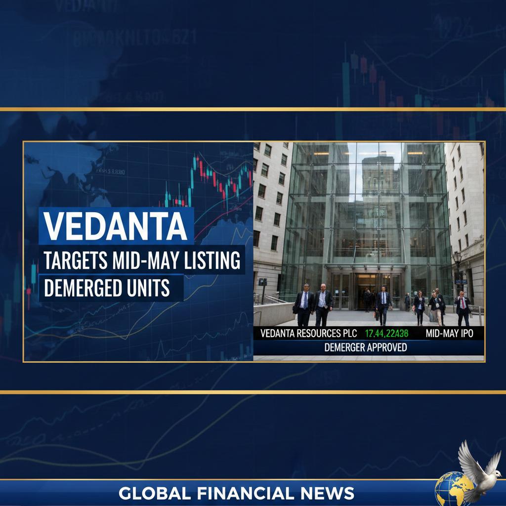 Vedanta Targets Mid-May Listing for Demerged Units