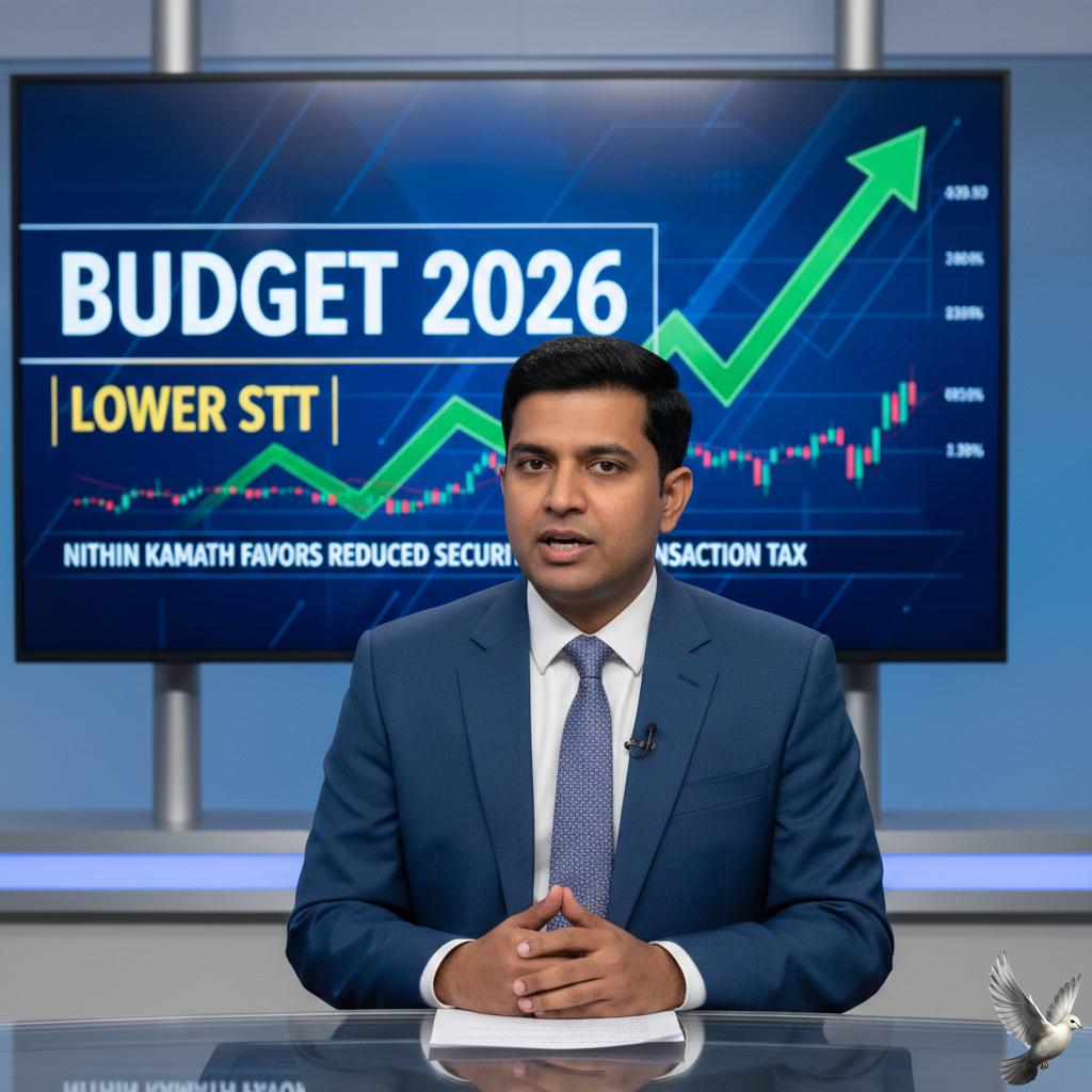 Nithin Kamath Favors Lower STT Ahead of Budget 2026