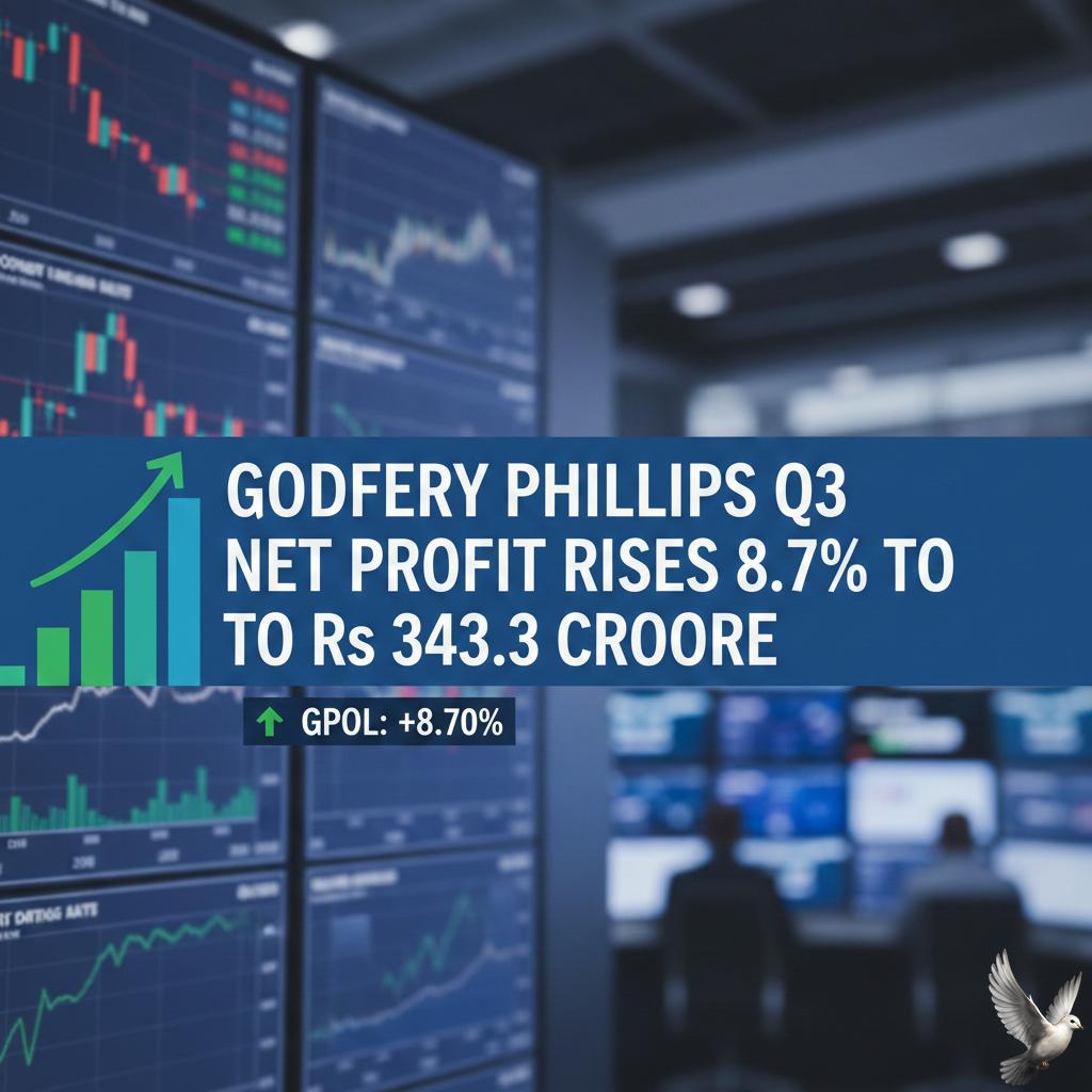 Godfrey Phillips Q3 Net Profit Rises 8.7% to Rs 343.3 Crore