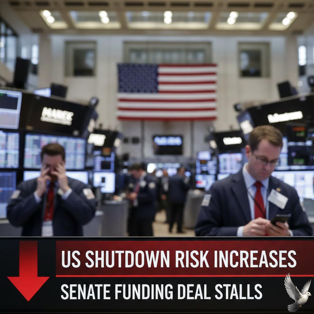 US Shutdown Risk Increases as Senate Funding Deal Stalls