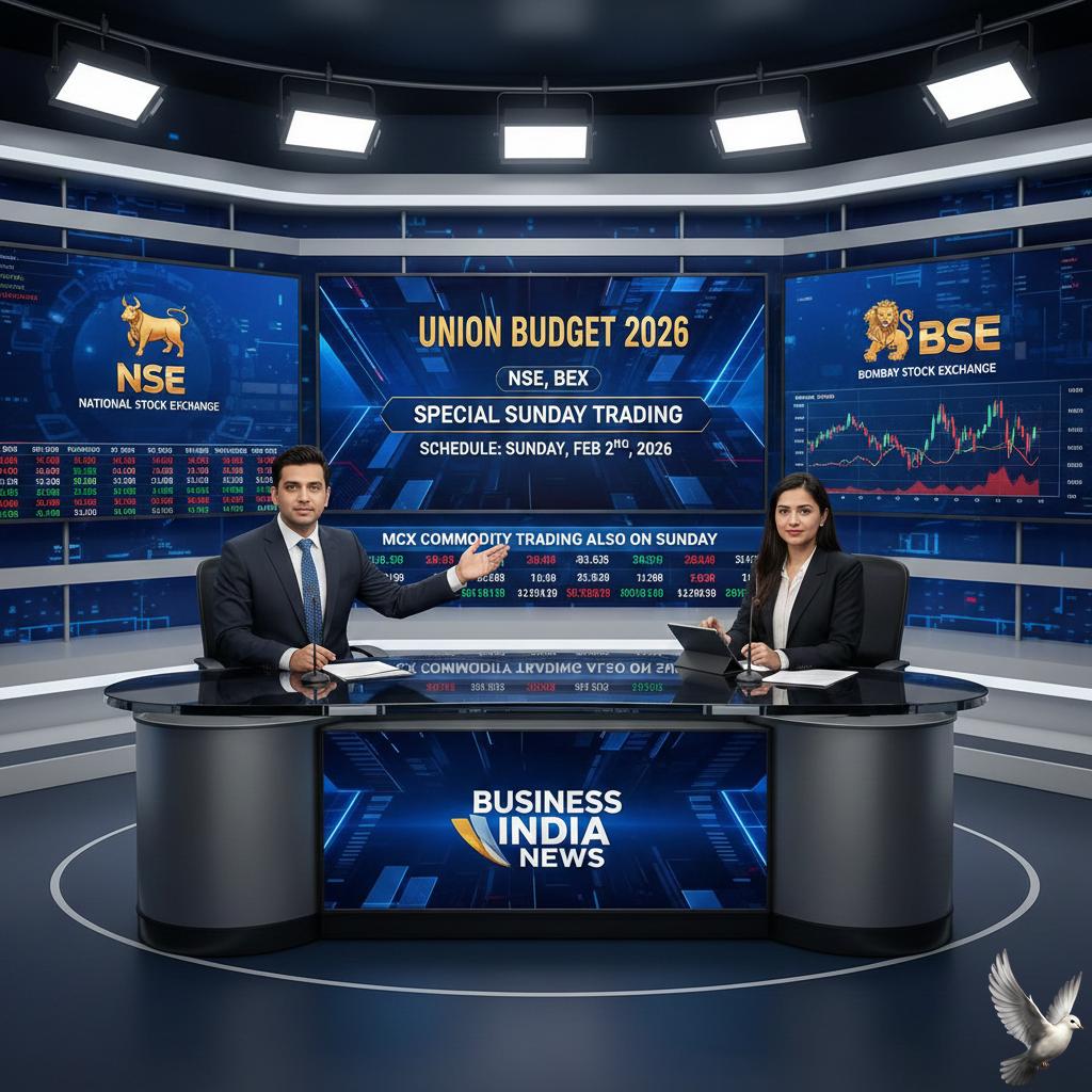 NSE, BSE, MCX Trading Schedule for Sunday Union Budget 2026