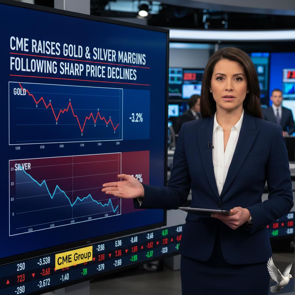 CME Raises Gold and Silver Margins Following Sharp Price Declines