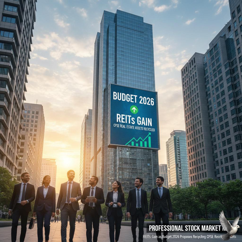 REITs Gain as Budget 2026 Proposes Recycling CPSE Real Estate Assets