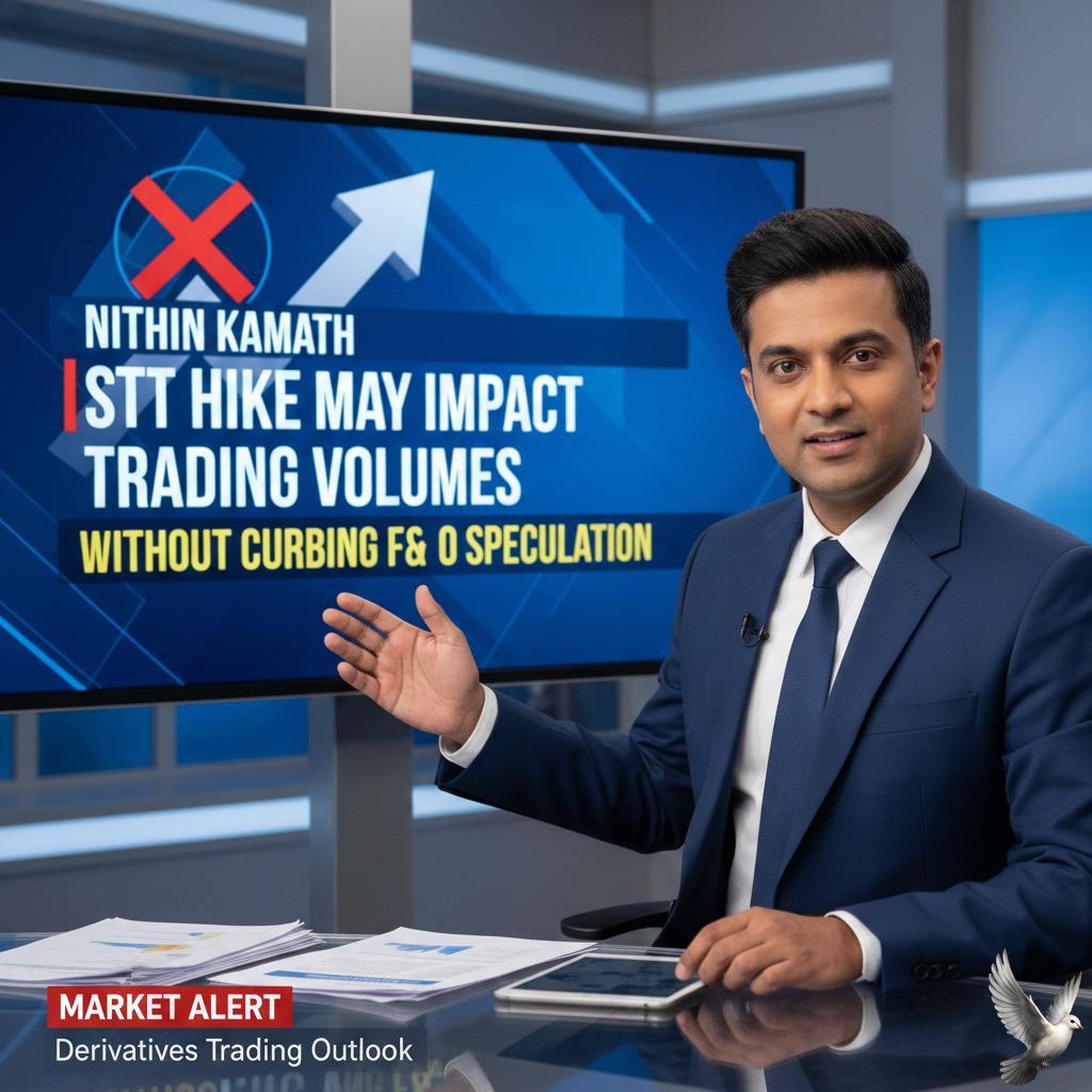 Nithin Kamath: STT Hike May Impact Trading Volumes Without Curbing F&O Speculation