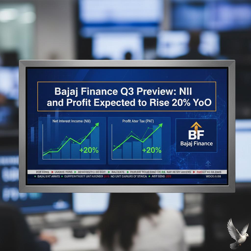 Bajaj Finance Q3 Preview: NII and Profit Expected to Rise 20% YoY