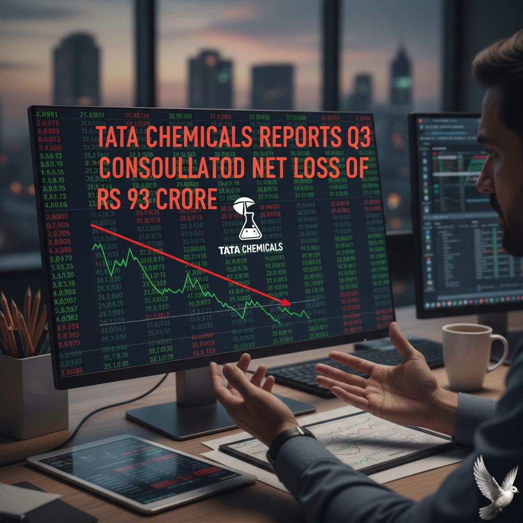 Tata Chemicals Reports Q3 Consolidated Net Loss of Rs 93 Crore
