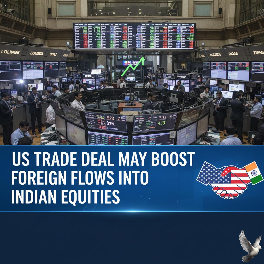 US Trade Deal May Boost Foreign Flows into Indian Equities