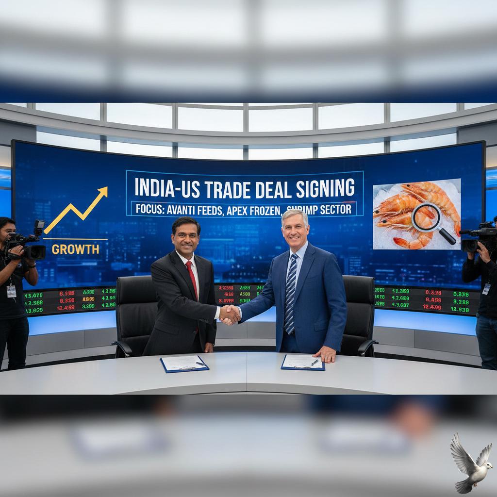 India-US Trade Deal Signing Puts Focus on Avanti Feeds, Apex Frozen, and Shrimp Sector