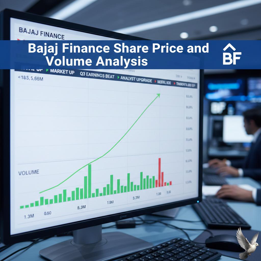 Bajaj Finance Share Price and Volume Analysis